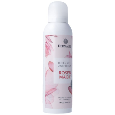 DermaSel Duschschaum Rosen Magie deutsch französisch can 200 ml