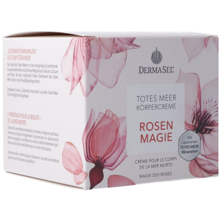 DERMASEL body cream rose magic df