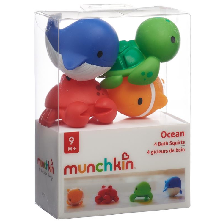 Munchkin Ocean zum Spritzen 4 Stk