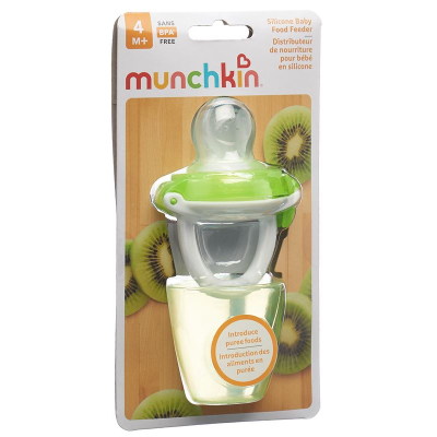 Munchkin Baby Food Feeder Insertion of pureed food