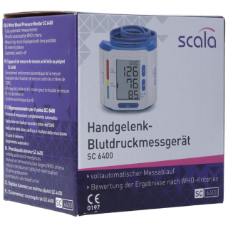 Scala handgelenk-blutdruckmessgerät sc 6400