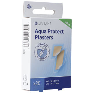 Livsane Aqua Protect Pflaster 20 pz