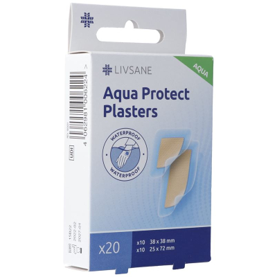 Livsane aqua protect pflaster 20 stk