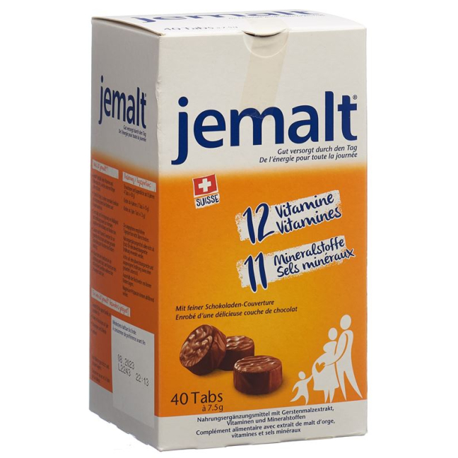 JEMALT Tabs - Barley Malt Extract Dietary Supplement