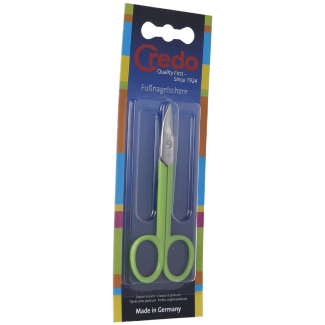 CREDO Toenail Scissors Pop Art