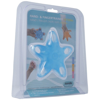SUNDO hand and finger trainer star blue heavy