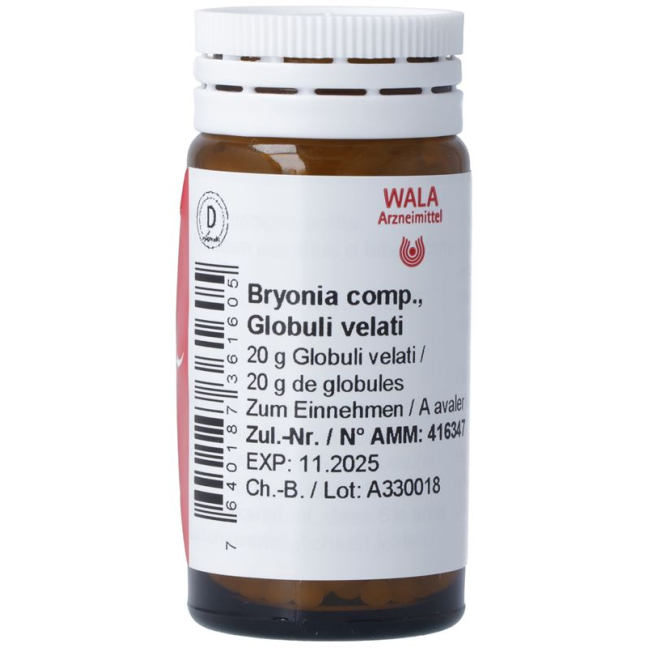 Wala Bryonia/Aconitum Glob Fl 20 g