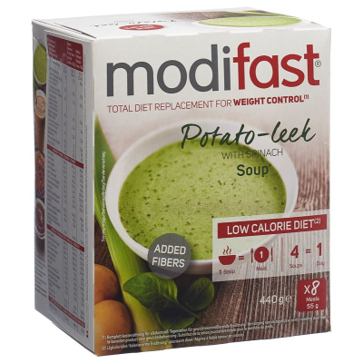 Modifast Suppe Kartoffel-Lauch 8 x 55 գ