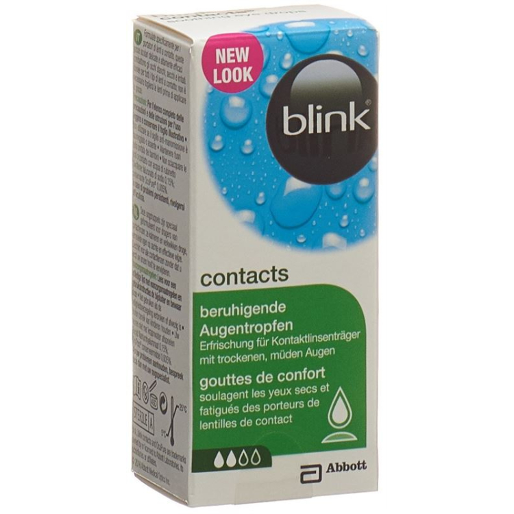 Blink Contacts Gtt Opht Fl 10 мл