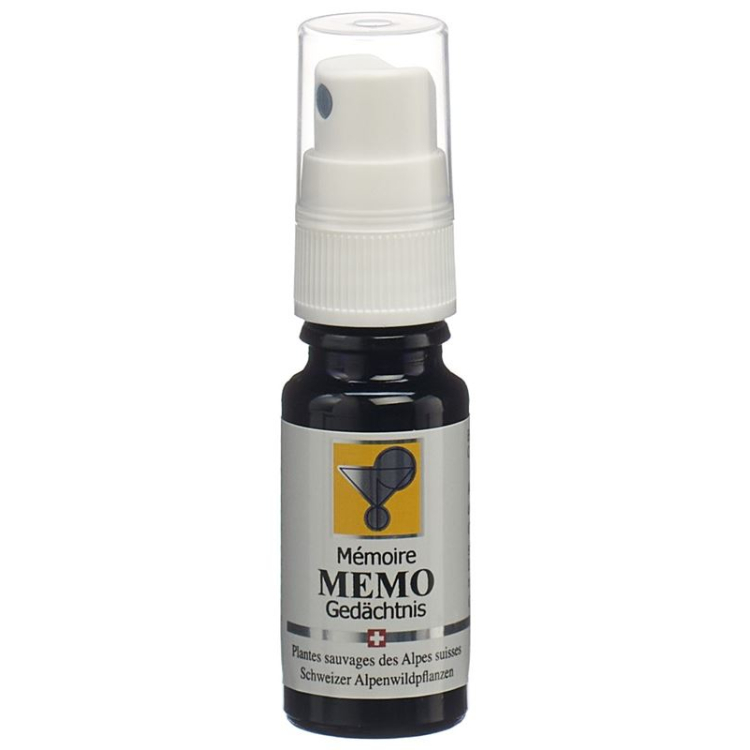 Mistura pronta de essência floral Odinelixir Memo Spr 10 ml