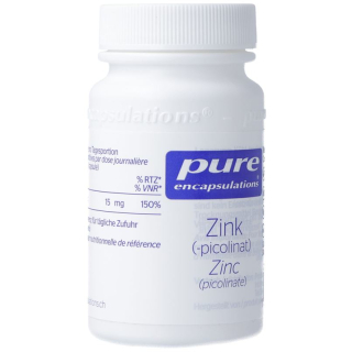 Pure zink kaps 15 мг ds 60 stk