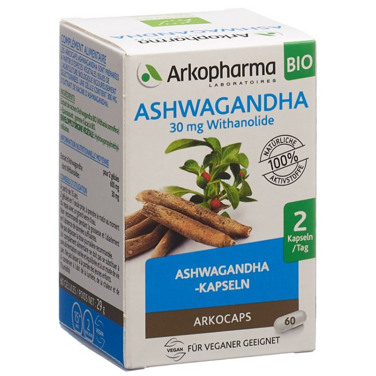 АРКОКАПС Ashwagandha Kaps Bio