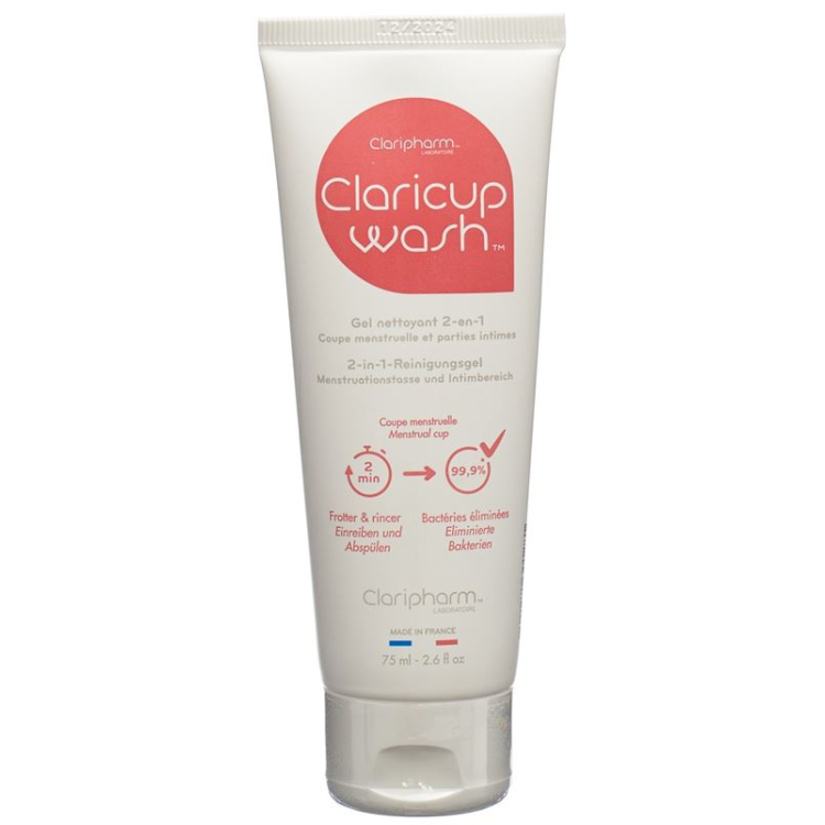 Claricup Wash Reinigungsgel Tb 75 ml