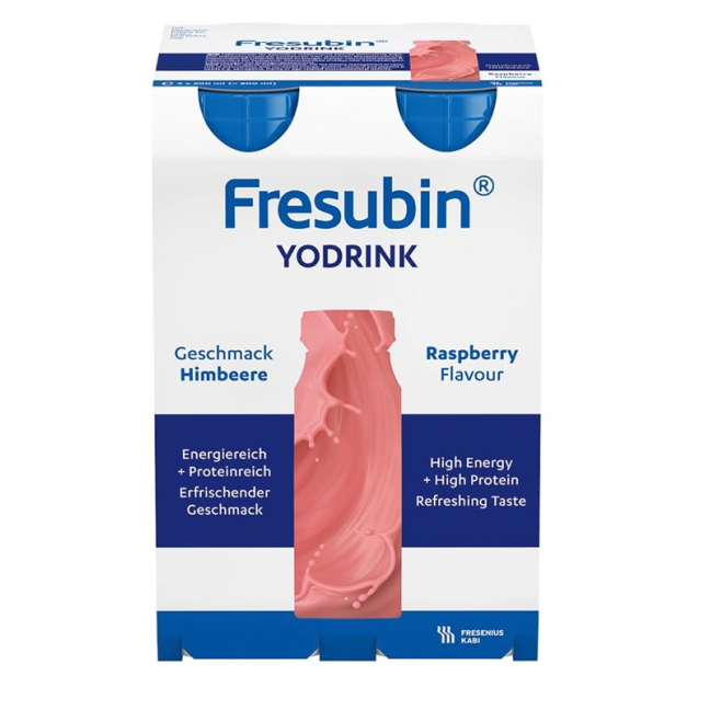 Fresubin YoDrink Himbeere 4 Capsule Plate 200 ml