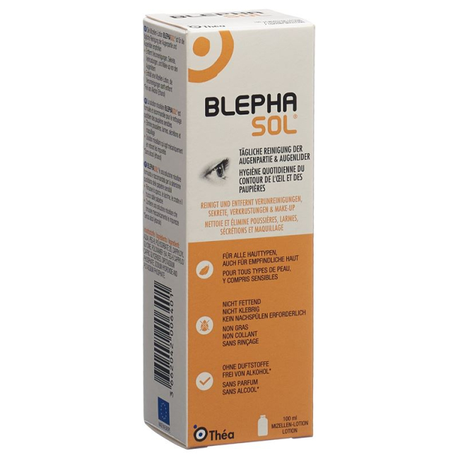 BLEPHASOL Micellar Lotion - Daily Cleaning for Sensitive Eyelids