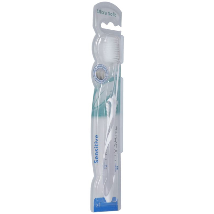 Livsane Zahnbürste Sensitive Ultra Soft - Gentle Toothbrush for Sensitive Teeth