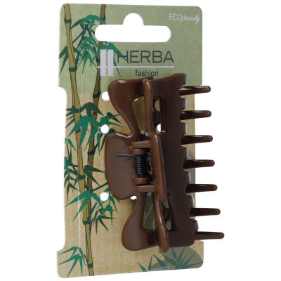 Herba ecofriendly klammer 5,9 cm hnědá