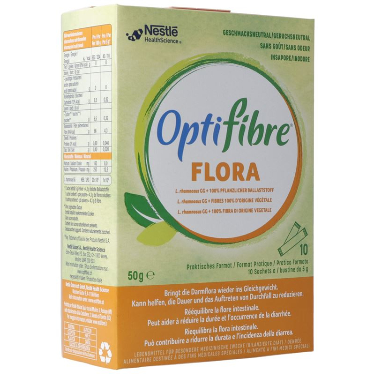 OptiFibre Flora powder 10 bag 5 гр