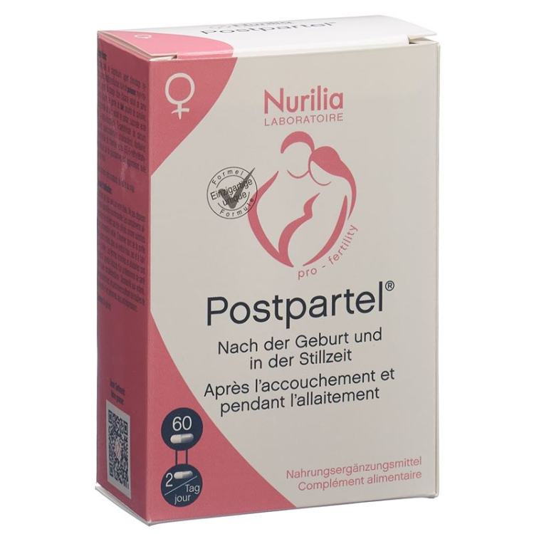 Nurilia Postpartel Kaps Blist 60 Unidades