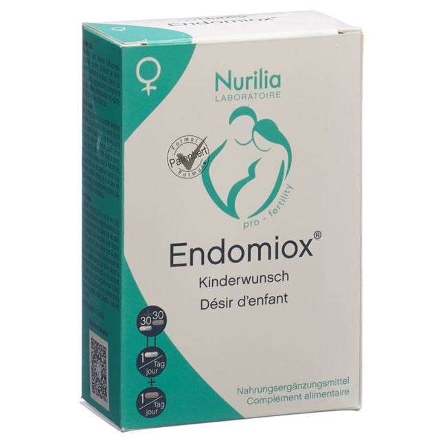 Nurilia Endomiox Kaps+Tabl - Natural Dietary Supplement for Female Reproductive Health