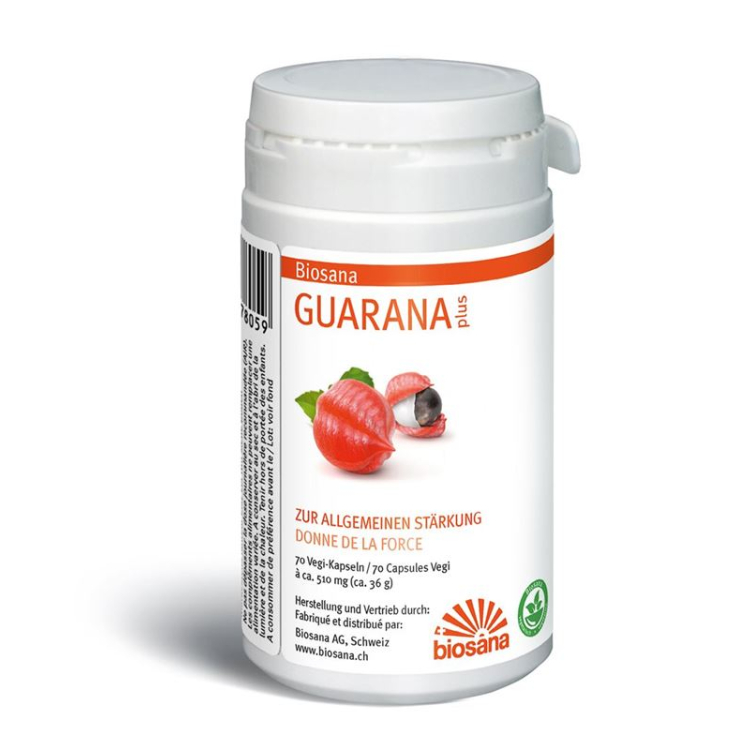 Biosana Guarana plus Kaps Ds 70 pcs