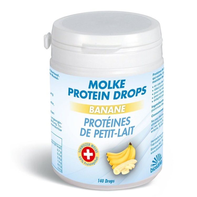 Biosana Whey Protein Drops Banana 140 pieces