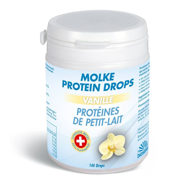 Biosana Whey Protein Drops Vanilla 140 pieces