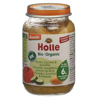 HOLLE Kürbis Zucchini und Kartoffel