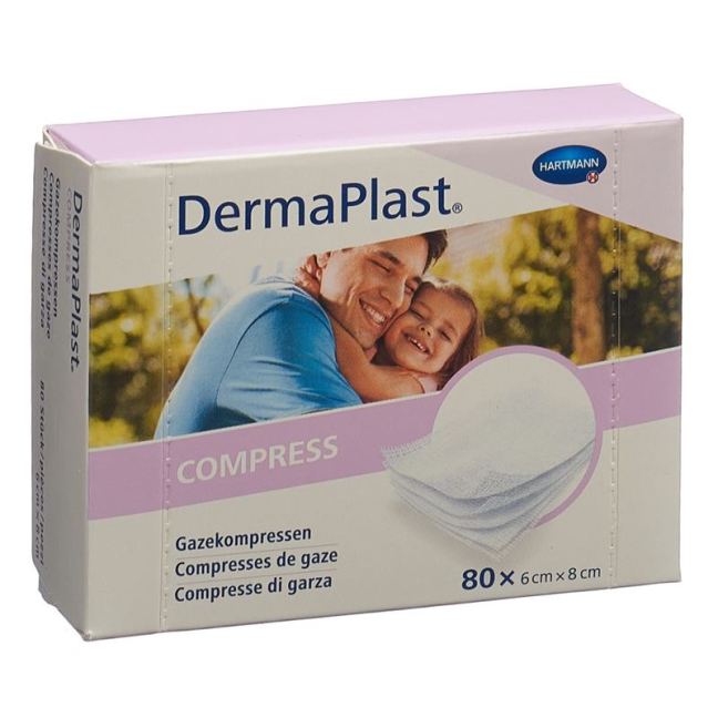 DermaPlast Compress 6x8cm 80 kom