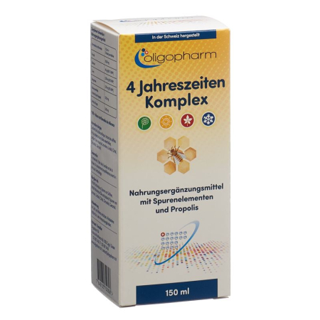 Oligopharm Sirup 4 Jahreszeiten mit Propolis Fl 150 ml