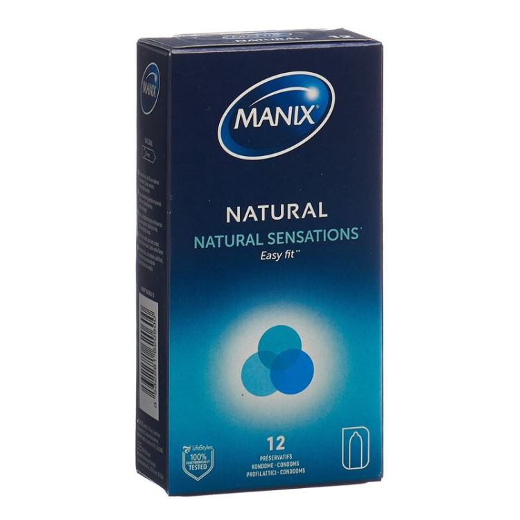 Manix Natural бэлгэвч 12 ширхэг