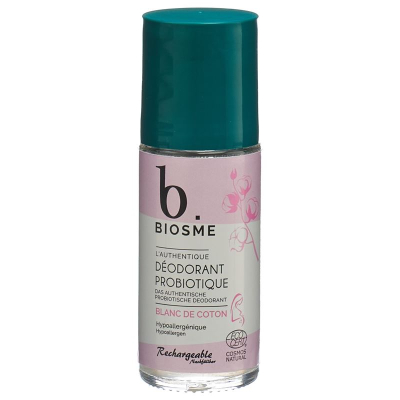 BIOSME Deo probiotisch Roll on Blanc bomuld