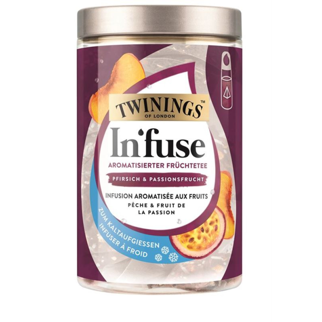 TWININGS Infuser Pfirsich Passionsfrucht