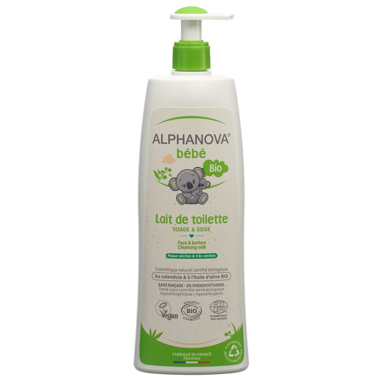 Alphanova BB reinigingsmelk bio 500 ml