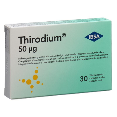 Thirodium weichkapseln 50 мкг jod 30 stk