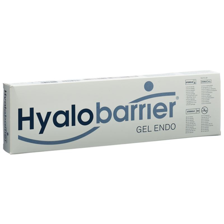 Hyalobarrier gel endo for laparoscopy or hysteroscopy 10 ml