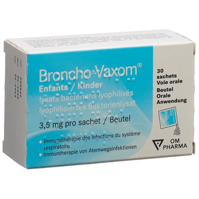 Broncho-Vaxom Children granules 30 ថង់