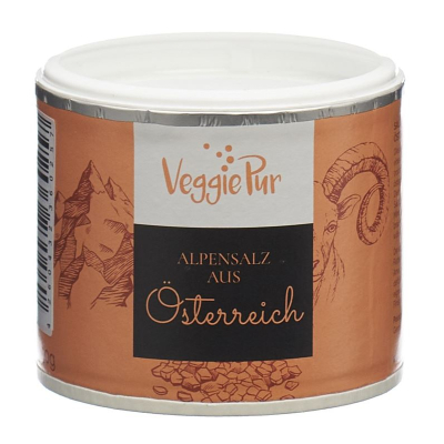 Veggiepur alpensalz aus österreich can 150 گرم