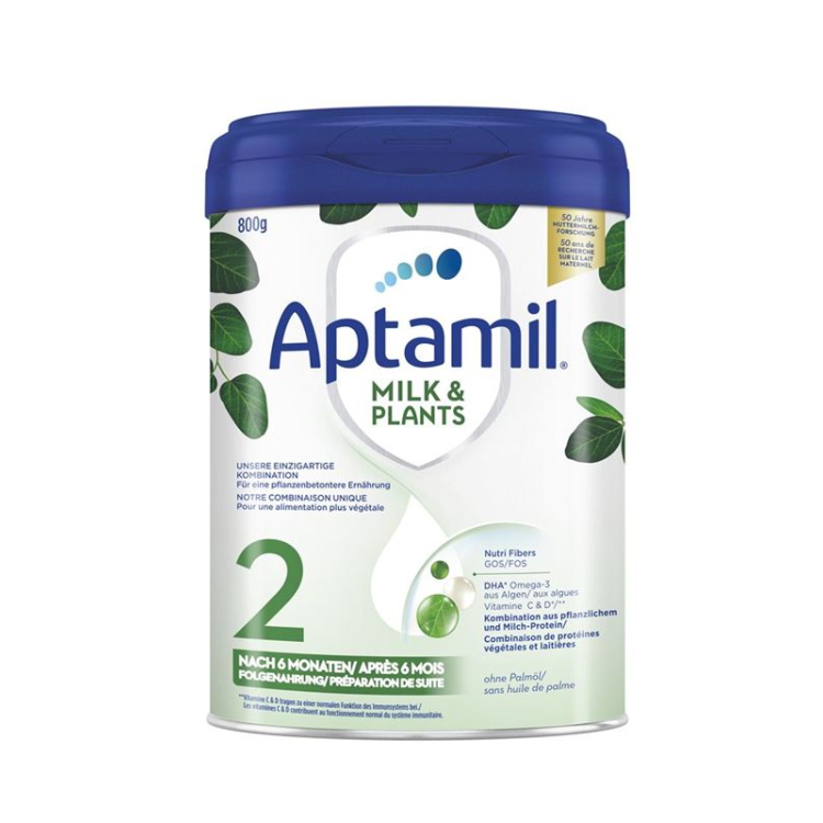 Aptamil Melk & Planten 2 CH Ds 800 g