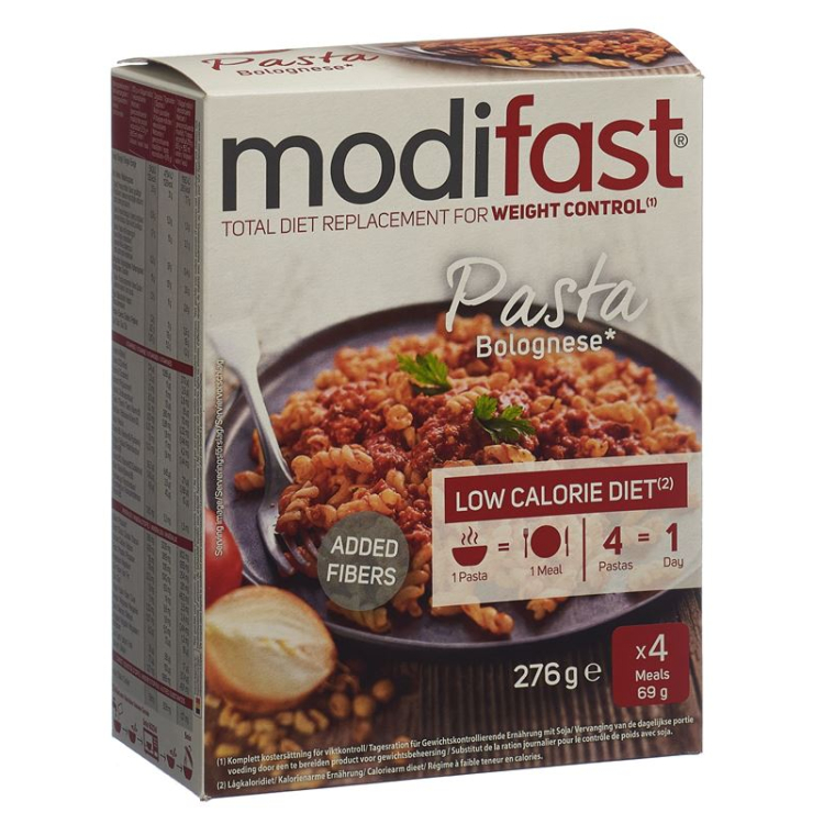 Modifast Pâtes Bolognaise 4 x 69 g