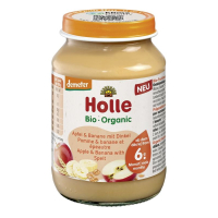 Holle Pomme & Banane à l'épeautre 190 g