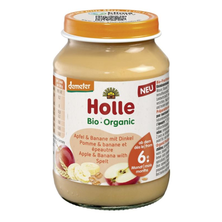 Holle Apple & Banana with spelled 190 g