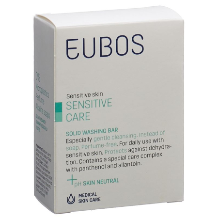 EUBOS Sensitive Soap - Gentle Cleansing for Normal and Dry Skin