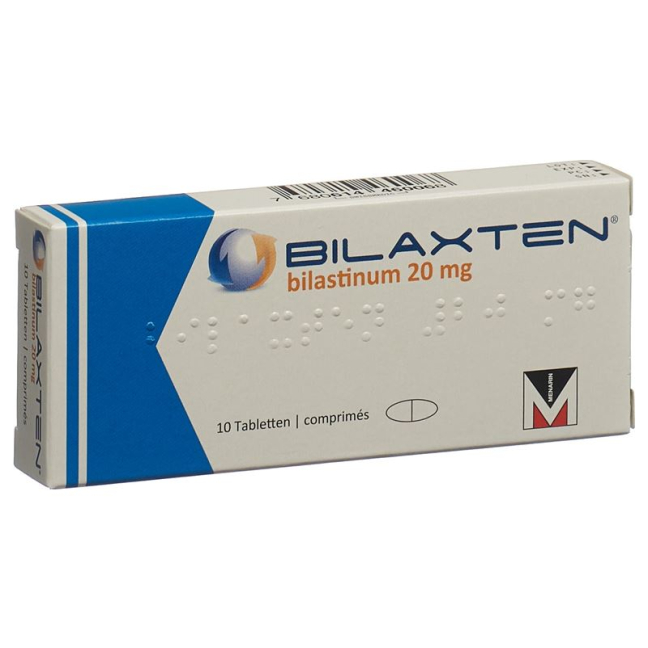 BILAXTEN таблет 20 мг