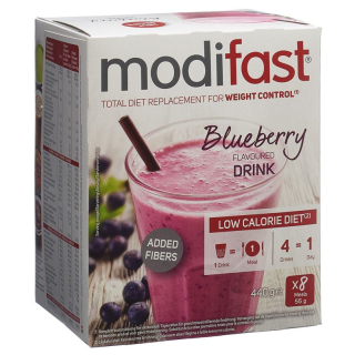 Modifast drinking yoghurt blueberry 8 x 55 g