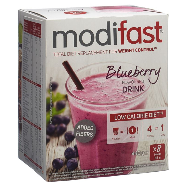 Йогурт Modifast Drink Heidelbeere 8 х 55 г