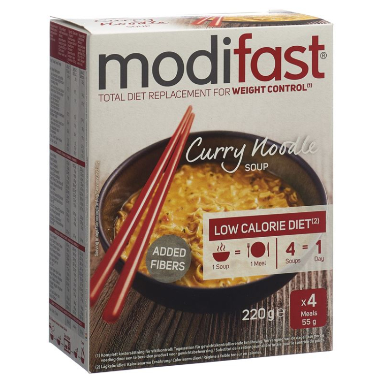 MODIFAST Cà ri Nudelsuppe