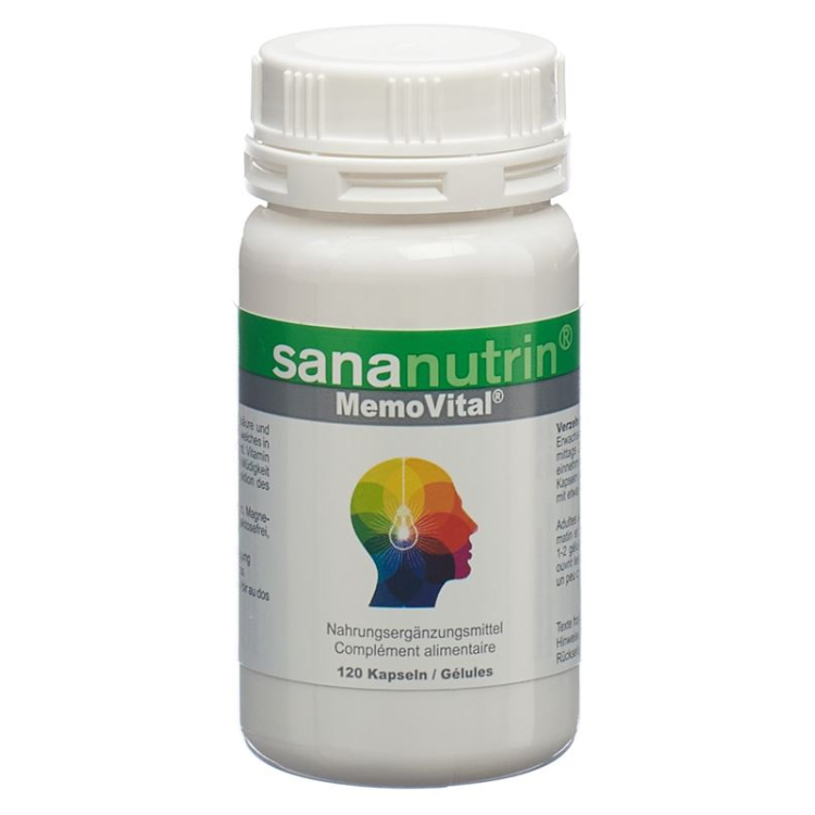 sananutrin MemoVital Kaps Ds 120 pcs