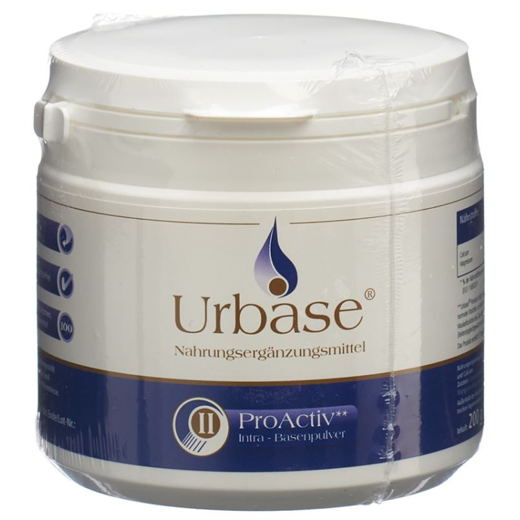 Urbase II ინტრა ბაზის ფხვნილი Plv Ds 200გრ