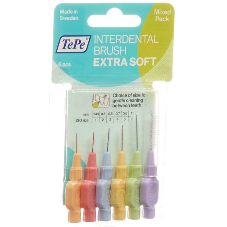 TePe Cepillo Interdental x-soft ass blister 6 piezas